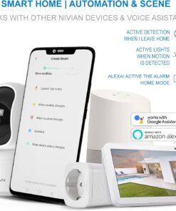 NIVIAN Cámara Domo 360º 2K 4 71xsJdzoghL. AC SL1500