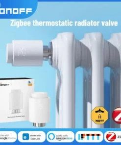 SONOFF TRVZB Zigbee válvula termostática para radiador TRVs sistema de Control de temperatura TRV silencioso inteligente compatible con Alexa ZHA MQTT Ewelink