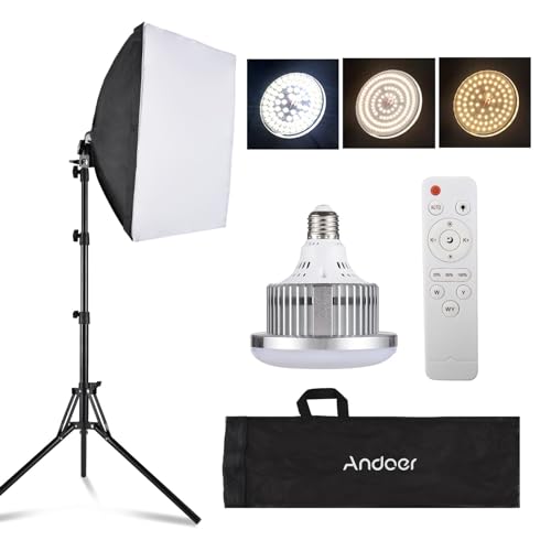Andoer Studio Photography Light Kit Andoer Studio Photography Light Kit