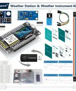 ESP8266 NodeMCU Estación Meteorológica Inteligente