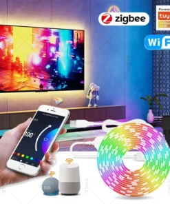 Tira LED Zigbee RGB Tuya