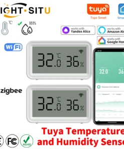 Tuya ZigBee Sensor Temperatura Humedad