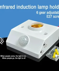 Sensor E27 220V automático Unbranded