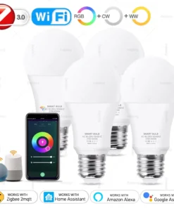 Bombilla Zigbee RGB Alexa 18W