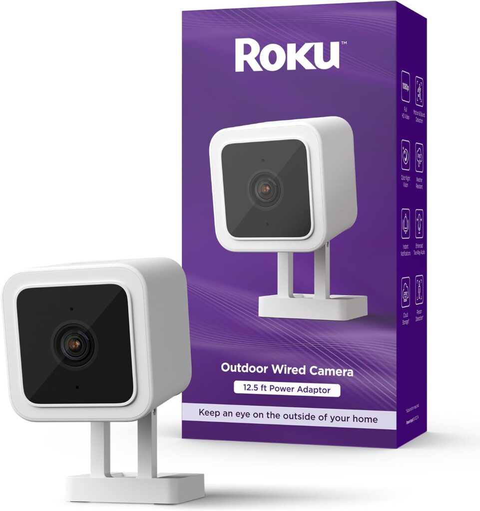 Cámara Roku exterior con 75% de descuento