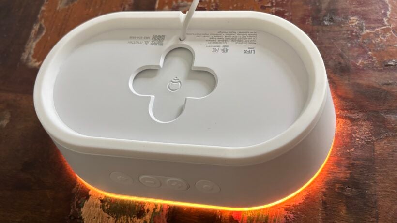 Reseña de la Lámpara Lifx Luna 4 Lifx Luna Lamp nightlight glow