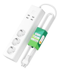 Meross Regleta Alexa Multienchufe Inteligente