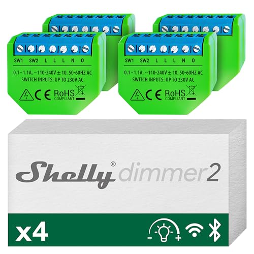 Shelly Dimmer 2, 4 Piezas Shelly Dimmer 2, 4 Piezas