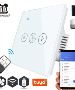 Regulador WiFi Ventilador Tuya RF433