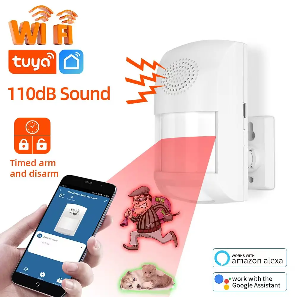 S35427fcefe424c5183009dc26f9702ado.webp Tuya WiFi PIR Sensor Movimiento