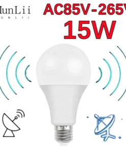 AC85V265V E27 Radar LED Inteligente