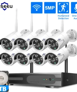 Hiseeu 5MP WiFi CCTV Seguridad