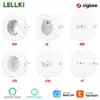 LELLKI Zigbee Enchufe 10A Inteligente