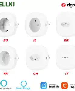 LELLKI Zigbee Enchufe 10A Inteligente