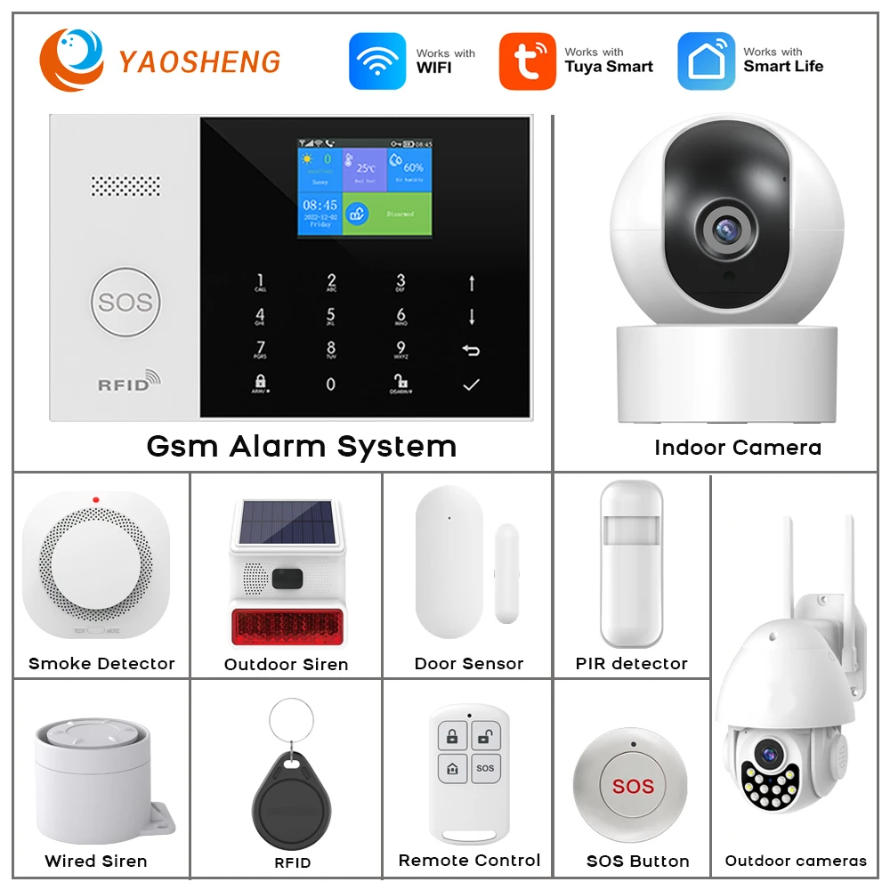 S73385acc3dfa41a9b9203fc88c9cfe33T.webp Alarma Tuya 4G Alexa G205
