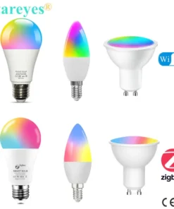 Tuya Zigbee RGB CCT E27