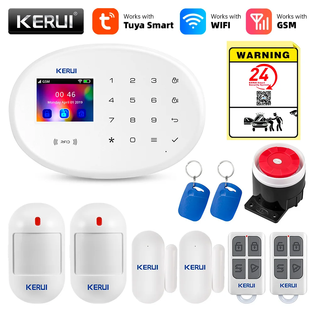 S91ad9fd264c84aec94489f0ade82c85dk.webp KERUI W181 Alarma WiFi GSM