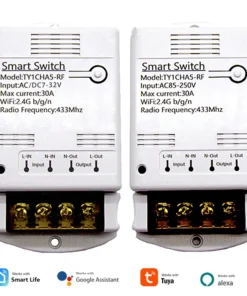 Tuya WiFi RF433 Interruptor Automatización