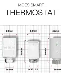 Moes ZigBee30 TRV Alexa Moes-Actuador