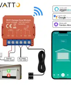 AVATTO Tuya WiFi Alexa Garaje