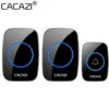 CACAZI Timbre Inalámbrico 36 Melodías