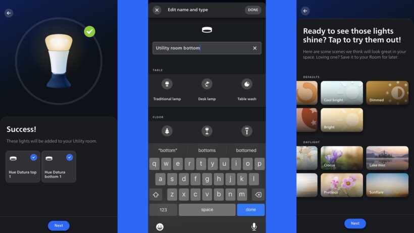 Reseña Lámpara Philips Hue Datura 4 Philips Hue Datura Ceiling Light adding to app
