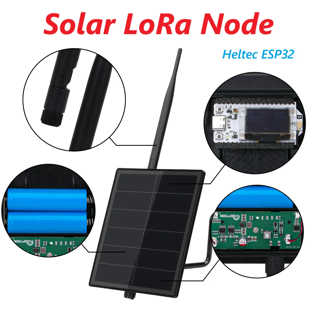 A8ab4a6ae67144b7582e697ec66bfc7829.webp Heltec D5 Solar ESP32 D5