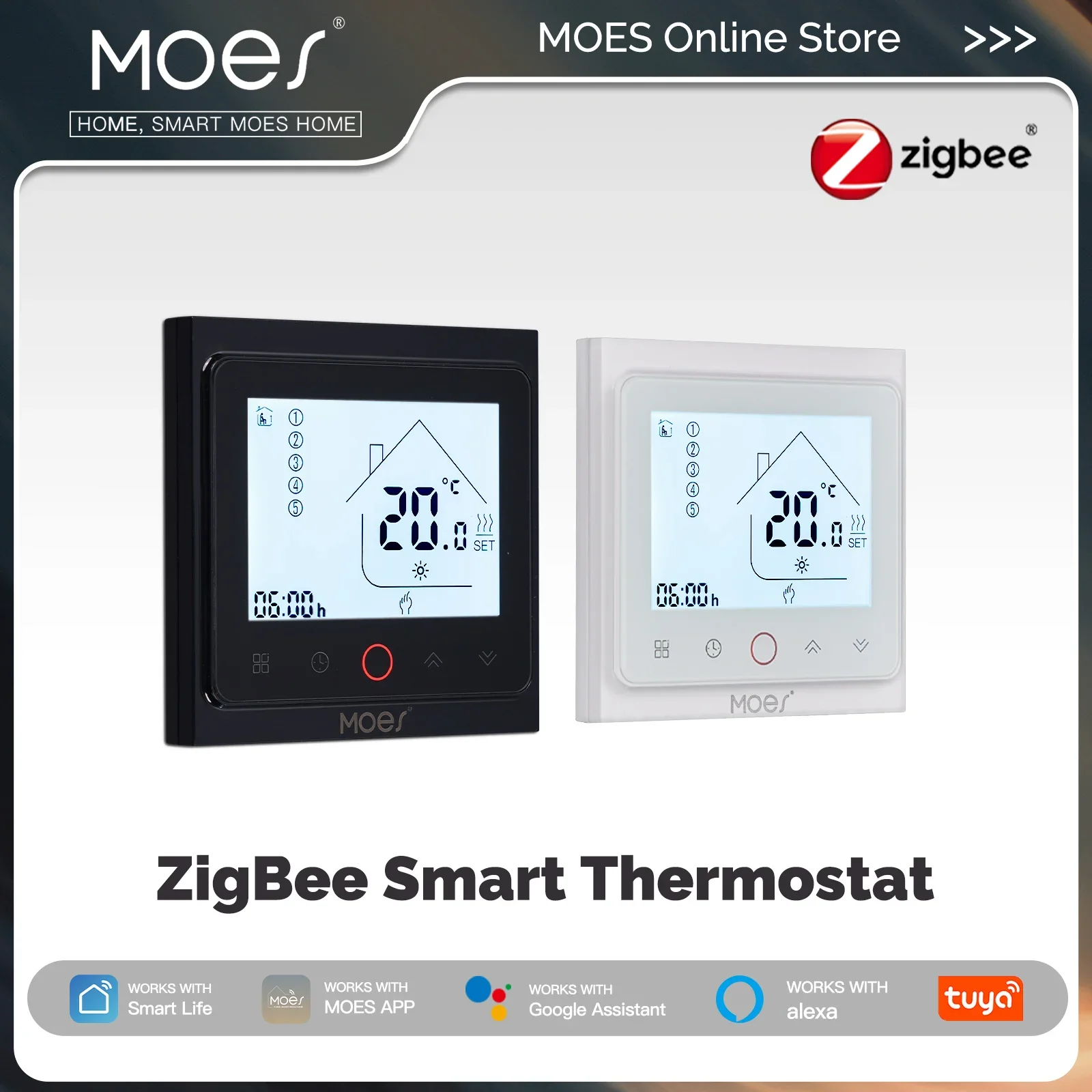 S03161049ad414abfb30ca0bb7b5f152ay.webp MOES ZigBee Termostato Inteligente 3A