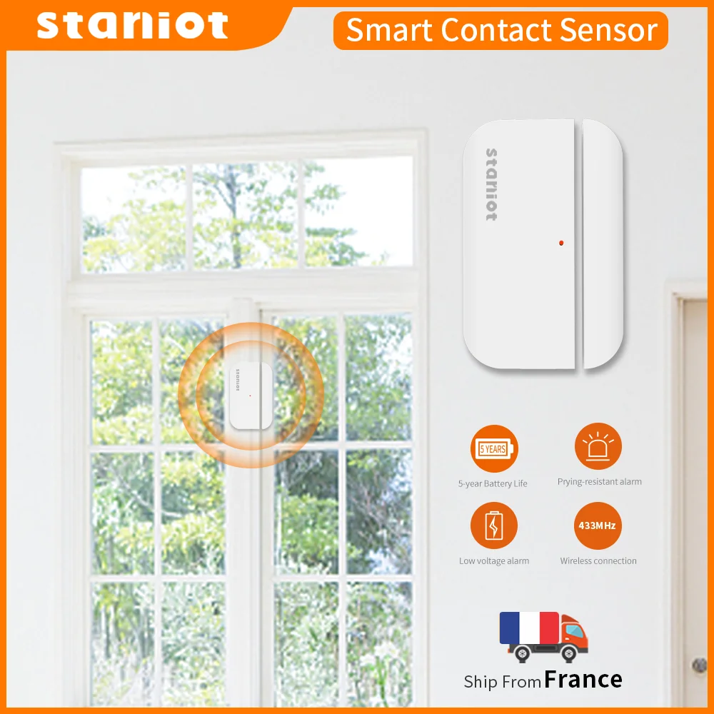 S538533114c964abea74bc4689d0f8d3eW.webp Staniot Sensor 5 Años 433Mhz