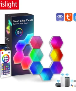 Tuya Hexagonal LED Alexa Lámpara
