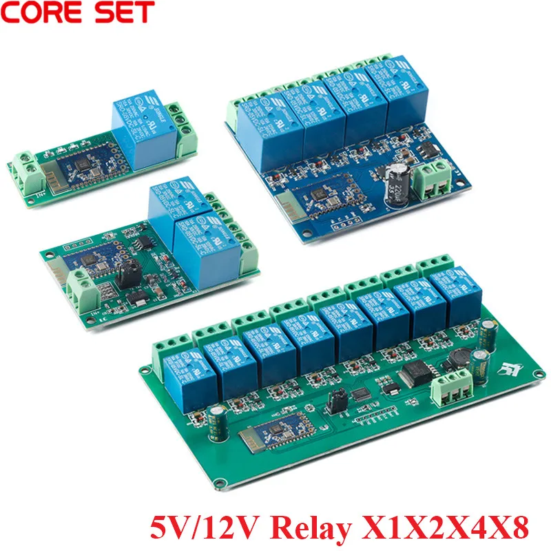S7f817a54291149d79f448c1001670b61N.webp Módulo Relé Bluetooth 4CH IoT
