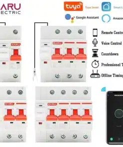 Tuya WIFI Disyuntor 4P Automático