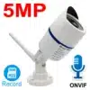 JIENUO Exterior 5MP WiFi Cámara