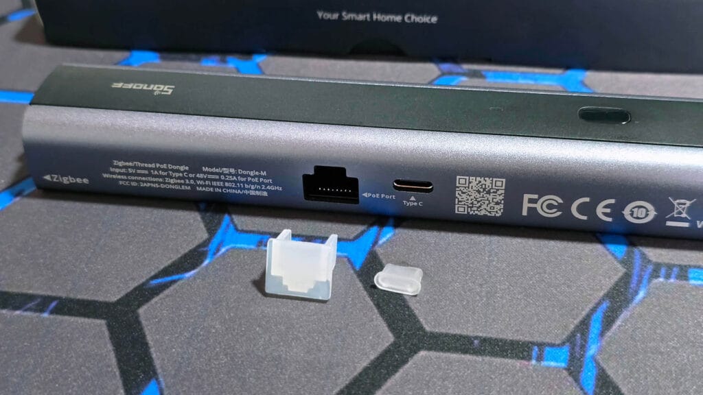 Reseña del Coordinador Sonoff Dongle Max MG24 PoE 5 Sonoff Dongle Max Ports