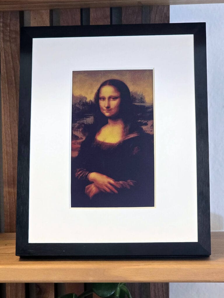 Ejemplo de arte clásico en el SwitchBot AI Art Frame