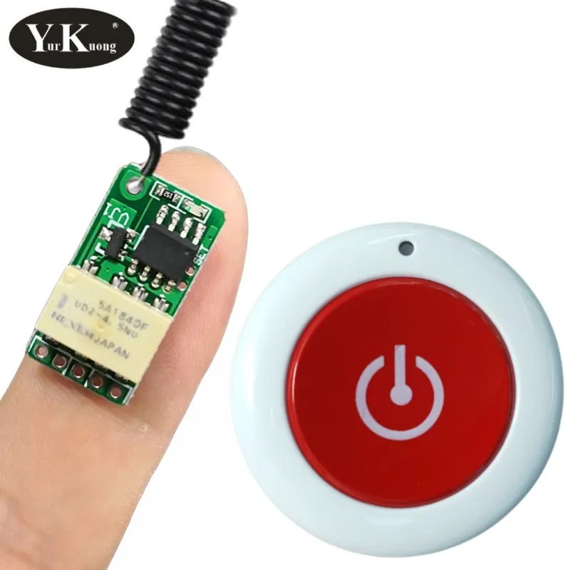 Hb82c56e53fae4fbda911f088ad2ad829m.webp Yasorn RF 433MHz Relay Botón