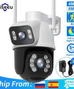 Hiseeu 4K PTZ WiFi 5X