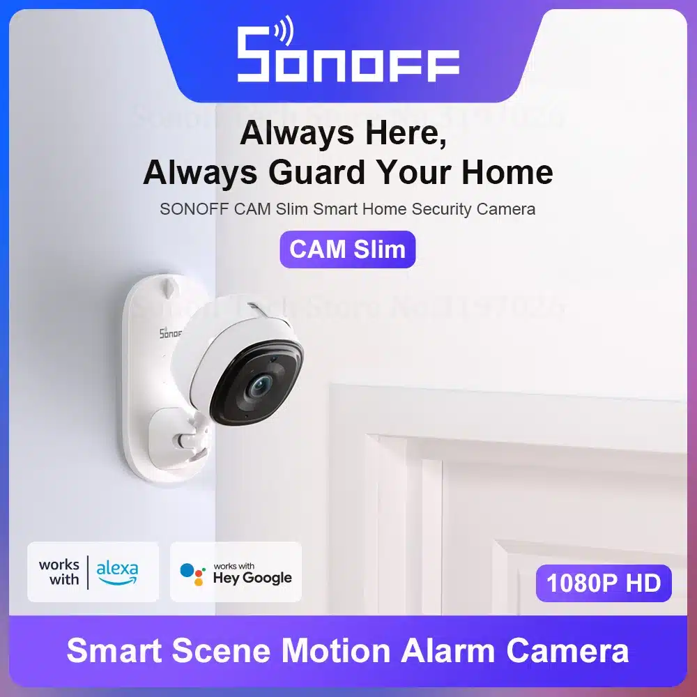 S4b182756e5334104aed9d99c25aad03cy.webp SONOFF Cam Slim WiFi Alexa