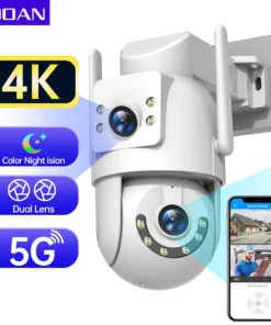 Jooan 4K Dual PTZ Exterior