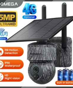 INQMEGA 5MP 4G Solar Cam