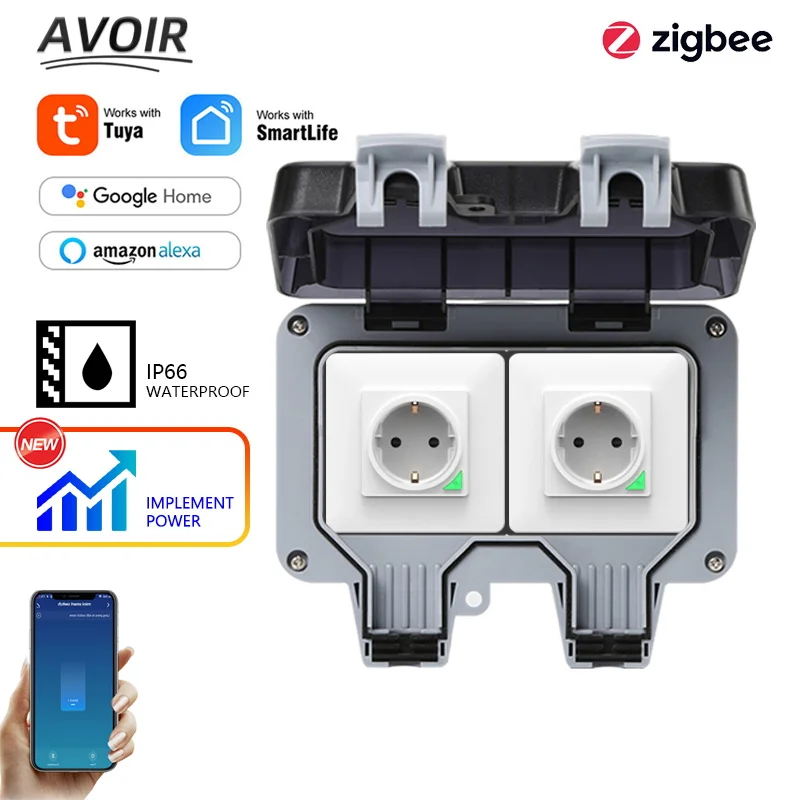Avoir Tuya Zigbee IP66 USB Avoir Tuya Zigbee IP66 USB