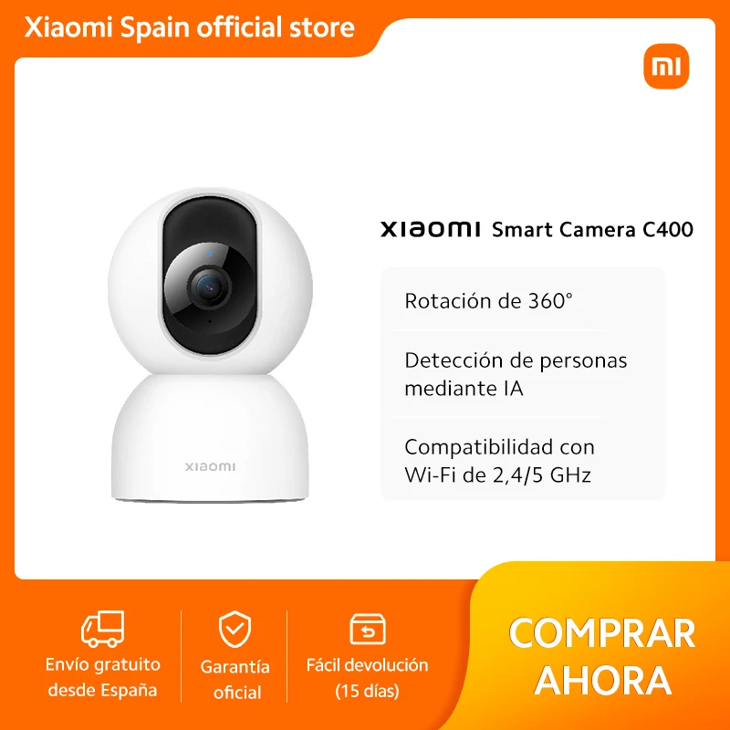 Xiaomi C400 Cámara 360 Inteligente Xiaomi C400 Cámara 360 Inteligente