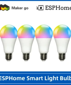 ESPHome ESP8285 WiFi E27 9W