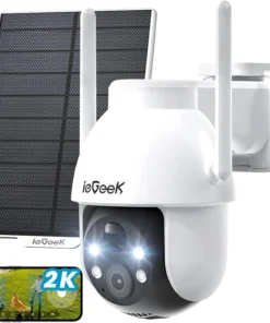 Iegeek 2K PTZ Solar Exterior