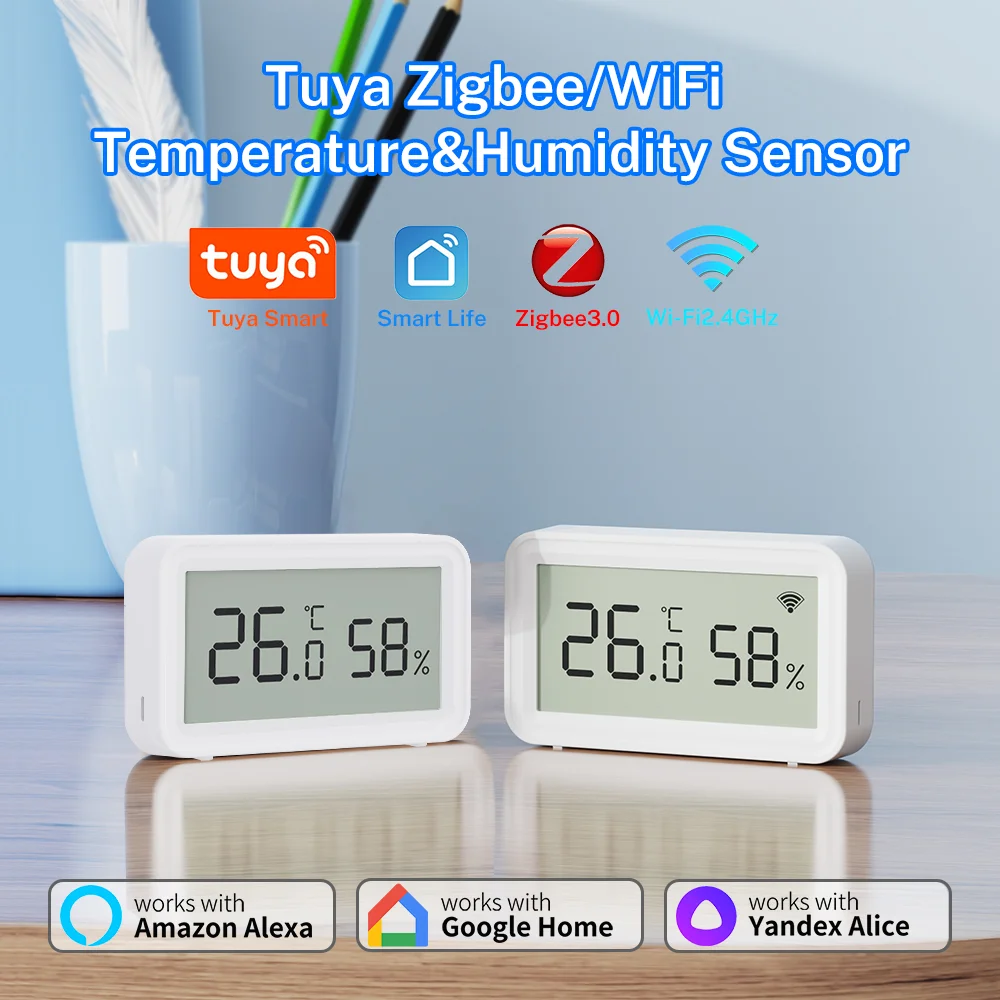 Tuya Zigbee Z2MQTT Sensor Temperatura Tuya Zigbee Z2MQTT Sensor Temperatura
