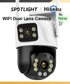 Hiseeu 4K Doble Lente 8MP