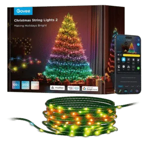 Luces de Cadena Navideñas Govee 2 Mejores Luces de Navidad Solo Locales para Home Assistant: Luces de Cadena Navideñas Govee 2