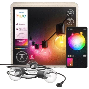 Luces de Cadena Hue Festavia Globe Mejores Luces de Navidad Solo Locales para Home Assistant: Luces de Cadena Hue Festavia Globe