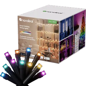 Luces de Cadena Inteligentes Nanoleaf Mejores Luces de Navidad Solo Locales para Home Assistant: Luces de Cadena Inteligentes Nanoleaf