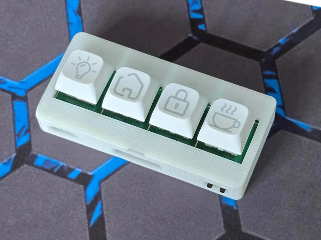 Revisión Apollo Macro Deck 11 Apollo Automation BTN-1 Macro Deck Review: Keycaps
